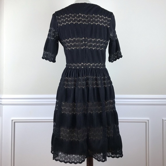 Marc Bouwer | Black and Tan Cut-out Dress - Picture 2 of 6